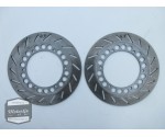 Yamaha FZ600 remschijven / remschijf set voorzijde / rem schijven